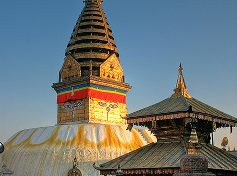 斯瓦扬布纳特寺 Swayambhunath