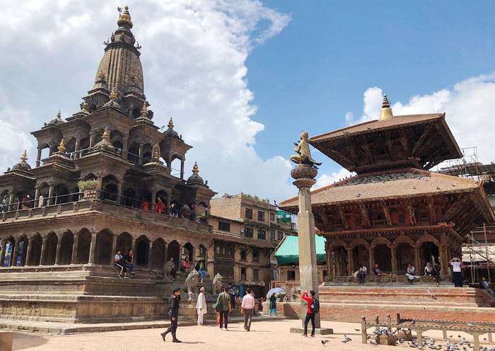 尼泊爾帕坦王宮廣場